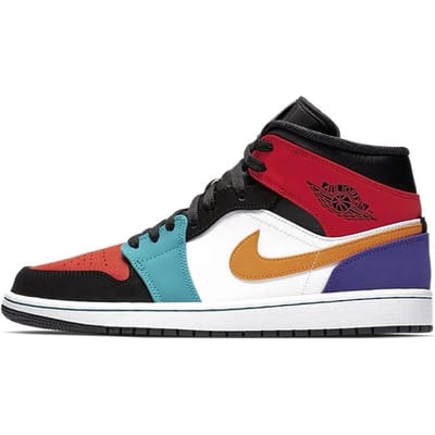 Jordan 1 Mid Bred Multi-Couleur 554724-125 44.5