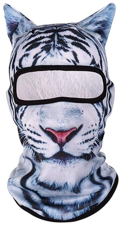 Dailygoods - Bivakmuts, motorfiets, zomermasker, 3D-hond, stormmasker, zonwering, gezichtsmasker, dierenpatroon, bivakmuts, uv-bescherming, stormmasker voor motorfiets, fietsen, skiën, outdoorsport, 13#