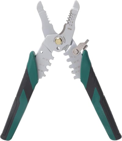 Elektrische Draadstripper - Krimptang - Kabelverwerking - Multifunctioneel Gereedschap - 5 mm - Grijs