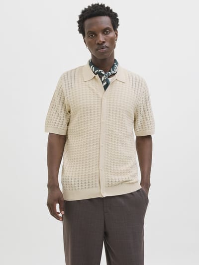 Jack & Jones Gebreide overhemd Gebreide overhemd