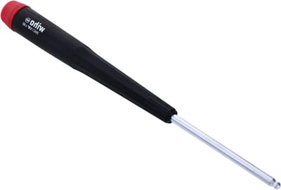 Inbusschroevendraaier - Zeskant schroevendraaier - Precisie werk - Nauwkeurig gefreesd - 1/8 x 60mm - Meerkleurig