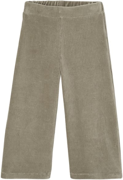 Vertbaudet Wijde, fluwelen broek voor meisjes