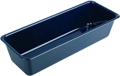 Broodbakvorm Emaille - Bakblik Brood - Vers Brood Bakken - Hittebestendig 400°C - 35 cm - Donkerblauw