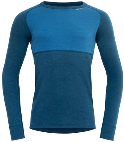 Devold Of Norway Expedition Merino Silk T-shirt Met Lange Mouwen Blauw L Man