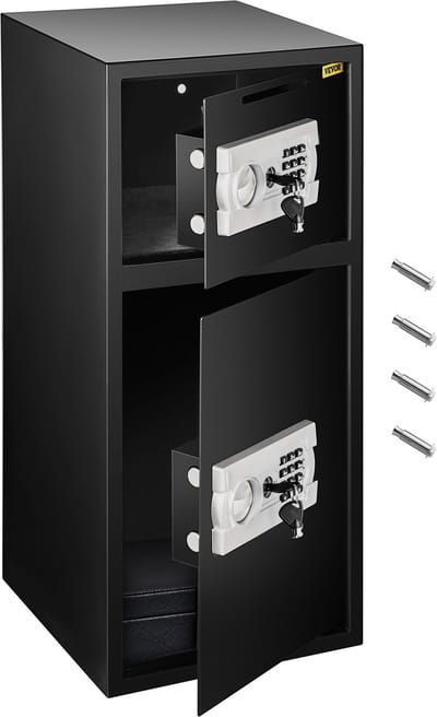 VEVOR Kluizen Elektronische Kluis Digitale Kluis 74 L Digitale Elektronische Kluis Staal