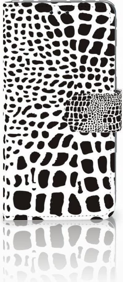 Samsung Galaxy S10 Telefoonhoesje met Pasjes Slangenprint