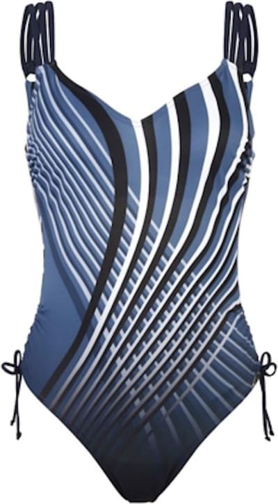 Sunflair badpak maat 38/BC cup blauw