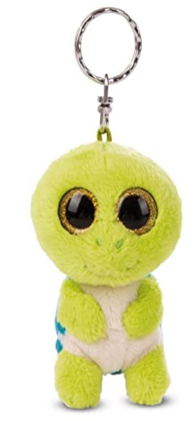 NICI GLUBSCHIS Sleutelhanger Schildpad Welloni Groen 9cm