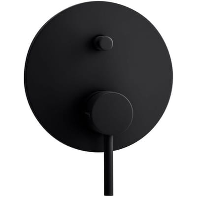Herzbach DEEP BLACK bath filler and shower mixer 23.220035.1.12