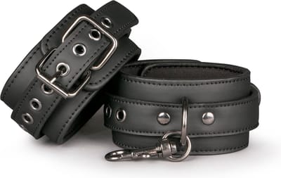 EasyToys - Enkelboeien - Duurzaam - BDSM - Sex Toys voor Vrouwen en Mannen - Zwart