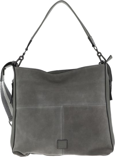 FREDsBRUDER Leren Schoudertas Lazap Hobo Bag Icy Sage Kaki