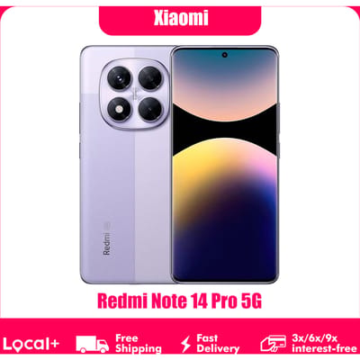Xiaomi Redmi Note 14 Pro 5G NFC Smartphone MediaTek Dimension 7300-Ultra AMOLED Scherm 6,67" 1,5 K 120 Hz 5110 mAh 200 MP Camera