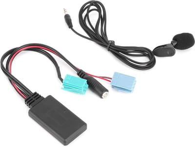 Allecto - 6-Pin Audio Adapter - Hoogwaardige ABS Kwaliteit - Inclusief microfoon - Geschikt voor meerdere modellen - Verbeter je geluidskwaliteit -...