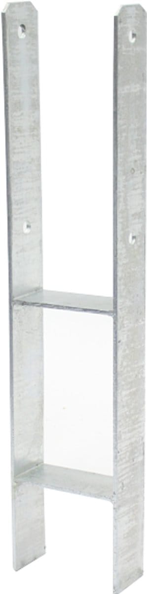 Wovar H|paalhouder voor 14 x 14 cm palen | Extreem sterke verankering | Per Stuk