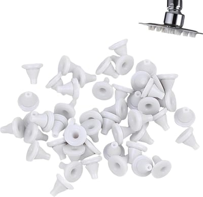 Set van 50 siliconen douchekop nozzles en accessoires voor reparatie van regendouches en onderdelen