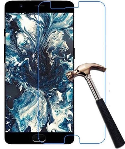 Pearlycase® Tempered Glass / Glazen Screenprotector Geschikt voor One Plus 5