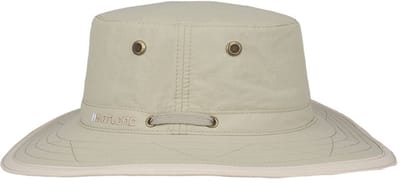 Hatland - Demauri - Outdoorhoed met kinkoord - Beige - Maat S - Unisex