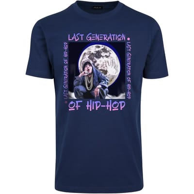 Mister Tee - Last Generation Hip Hop Heren T-shirt - L - Blauw