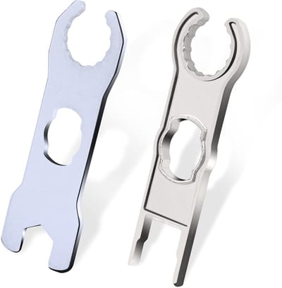 Zonnepaneel Connector Tool - Solar Gereedschap - Zonnepanelen Installatie - Eenvoudig Koppelen Ontkoppelen - Compact Ontwerp - Zilverkleurig