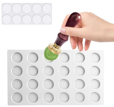 Siliconen Wax Seal Stempel Pad en Mold voor DIY Creatieve Handwerken