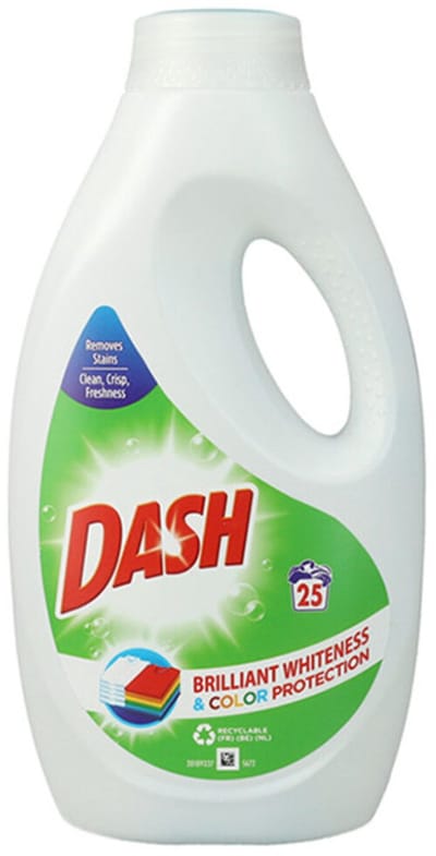 Dash Vloeibaar Wasmiddel Wit & Kleur 70 Wasbeurten - 4 x 2,31 liter - Voordeelverpakking