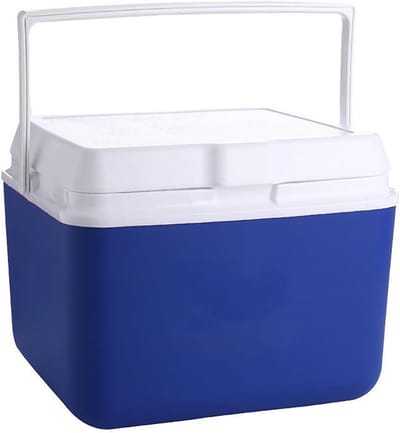 Draagbare Koeler - Ijsbox Deksel - Buitenactiviteiten - Voedselveilige Binnenlaag - 28 Liter - Zwart