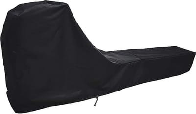 Roeimachinehoes - Beschermhoes Fitnessapparaat - Apparaat Beschermen - Waterdicht Oxford Materiaal - 244 x 61 x 102 cm - Zwart