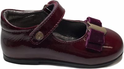 Naturino velcro ballerina 4891 lak bordo mt 21