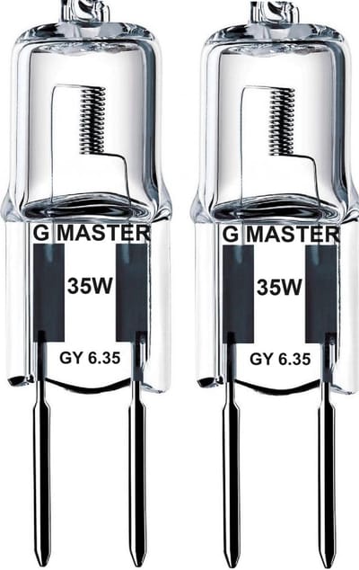G MASTER - PRO GY6.35 Halogeen lichtbron - 12V - Dimbaar - 35w - Halogeen lamp -(2 STUKS)