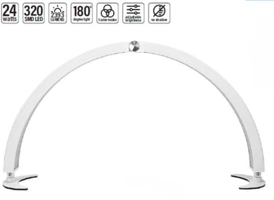RickiParodi Hi-Lite – Professionele Nagellamp – Half Moon – LED – 24W – Opvouwbaar