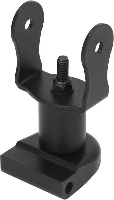 Draaischarnier Fietsscherm - Draaistandaard Peloton - Cardio Training - Verstelbaar Kijkpunt - 18 x 11 x 6 cm - Zwart