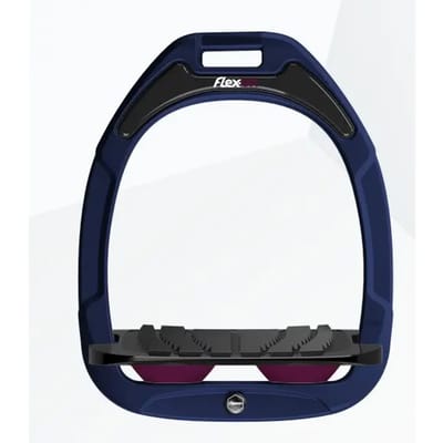 Incline Veiligheid Stirrup Marine/Zwart/Pruim Flex-On Green Composite