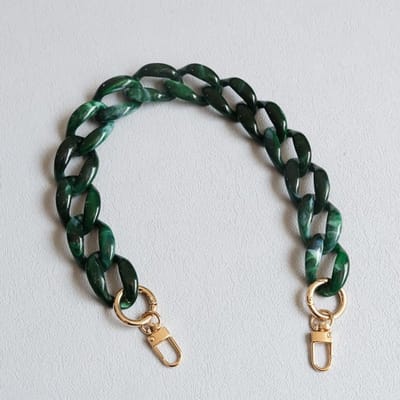 1 stuk 45 cm Acryl Pocket Ketting, Schouderband, Draagriem voor DIY Schoudertassen, Handtassen en Handtassen met Metalen Gespen