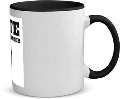 Akyol - beste accountmanager koffiemok - theemok - zwart - Beste accountmanager - collega - welkom - afscheid - 350 ML inhoud