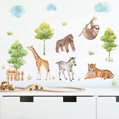 Spicker I Dieren en bomen I Muursticker I Babykamer I Speelkamer I Slaapkamer I Kinderkamer I Decoratie sticker I Wanddecoratie I Muurdecoratie I Baby I Jongen I Meisje