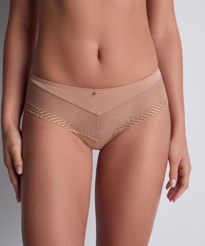 Aubade Sheer Emotion Shorty 4M70 Sand - maat 38