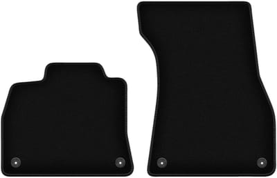 Wielganizator WLG-BASIC Serie - Velours Automatten - Voor Audi e-Tron Sportback (2020-) - Zwarte Kleur - Zwakke Duurzaamheid