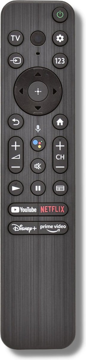 Universele afstandsbediening geschikt voor Sony Smart TV RMF-TX800U / RMF-TX810U - Geschikt voor Sony Android TV - YouTube | Netflix | Prime Video | Disney+ toetsen