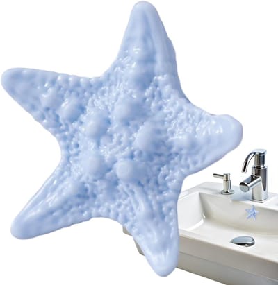 Overloopgat Afdekking - Afvoer Stop - Badkamer Organisatie - Vormbehoud Onder Druk - 2.2-2.4 cm Gat - Blauw