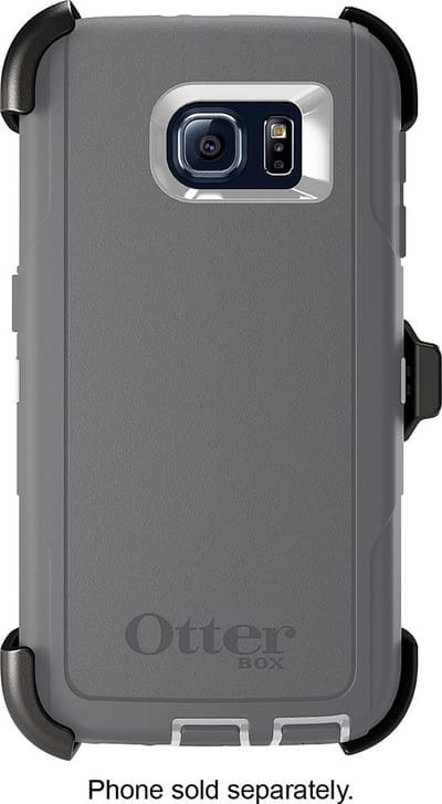 OtterBox Defender Case voor Samsung Galaxy S6 - Grijs