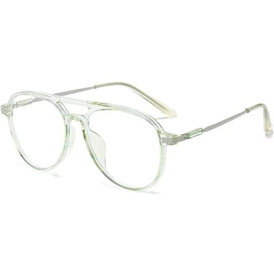 Vintage Dubbele Brug Leesbril voor Mannen Anti Blauw Licht Vierkant Montuur Presbyopie Bril 3.5
