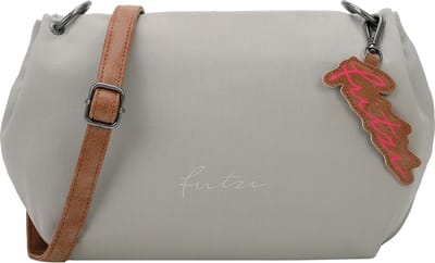 Fritzi aus Preußen Schoudertas Joshi03 Sky Crossbody Bag Stone Lichtgrijs
