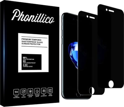 Screenprotector privacy voor iPhone 6 / 7 / 8 / SE 2020 / SE 2022 - 2 stuks Beschermglas Privacy Glas van glazen schermbeschermfolie
