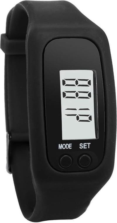 Finnacle - Stappenteller - Stappen teller - Stappentellen - Dieet - Gezondheid - Zwart - Afvallen - Afstandmeter - Pedometer - Calorieën