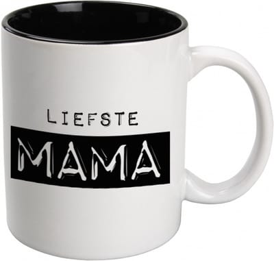 Moederdag - Mok - Zwart Wit - Snoep - Mama - lint: "Speciaal voor jou" - Cadeauverpakking