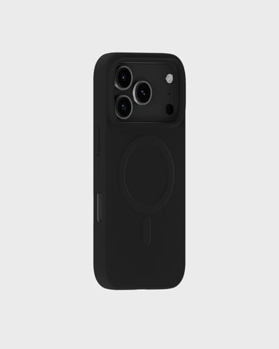 Holdit Soft geschikt voor MagSafe Case geschikt voor iPhone 17 Pro - Zwart