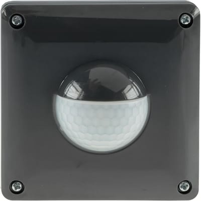 Inbouw Bewegingssensor Buiten - IP65 - 190 Graden - Geschikt voor LED en Gloeilampen