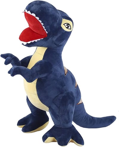 Happy Trendz® Dino Dinosaur Pluche Knuffel T-Rex 35 Cm , een vriendelijke metgezel - TRex - Knuffel 35 cm groot - Dinosaur - Must Have - Kawaii Super Knuffel