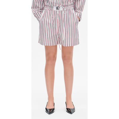 Baum und Pferdgarten Natie Shorts Haute Red Stripe Maat: 32 | Broeken Outlet | Dames | Wit