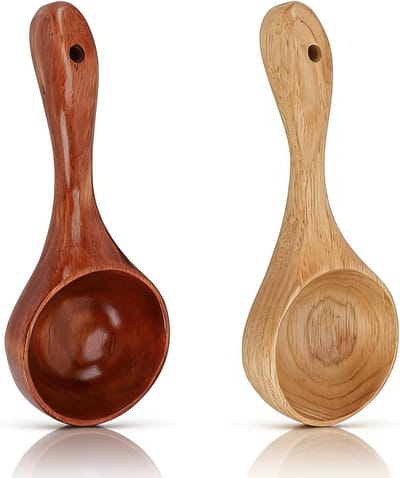 Soeplepels, 2 Stuks Houten Lepels Voor Koken Keuken Kooklepel Grote Diepe Serveerlepels Soeplepels Set Voor Thuis